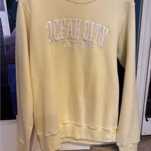 Yellow Ocean City Sweatshirt